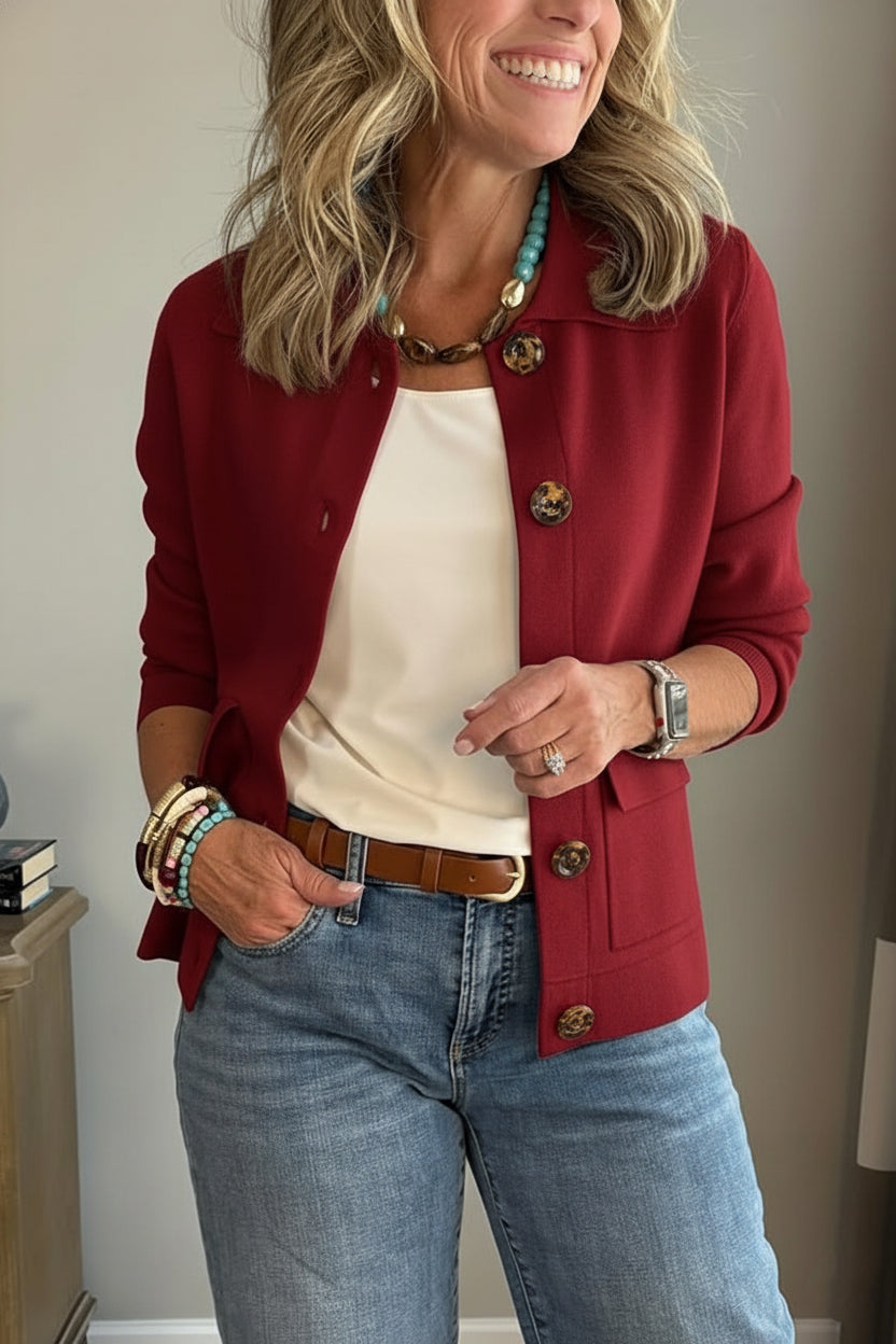 Casual Lapel Pocket Jacket
