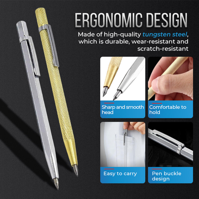 InkGlide™ - Metal Tip Glass Marker Pen
