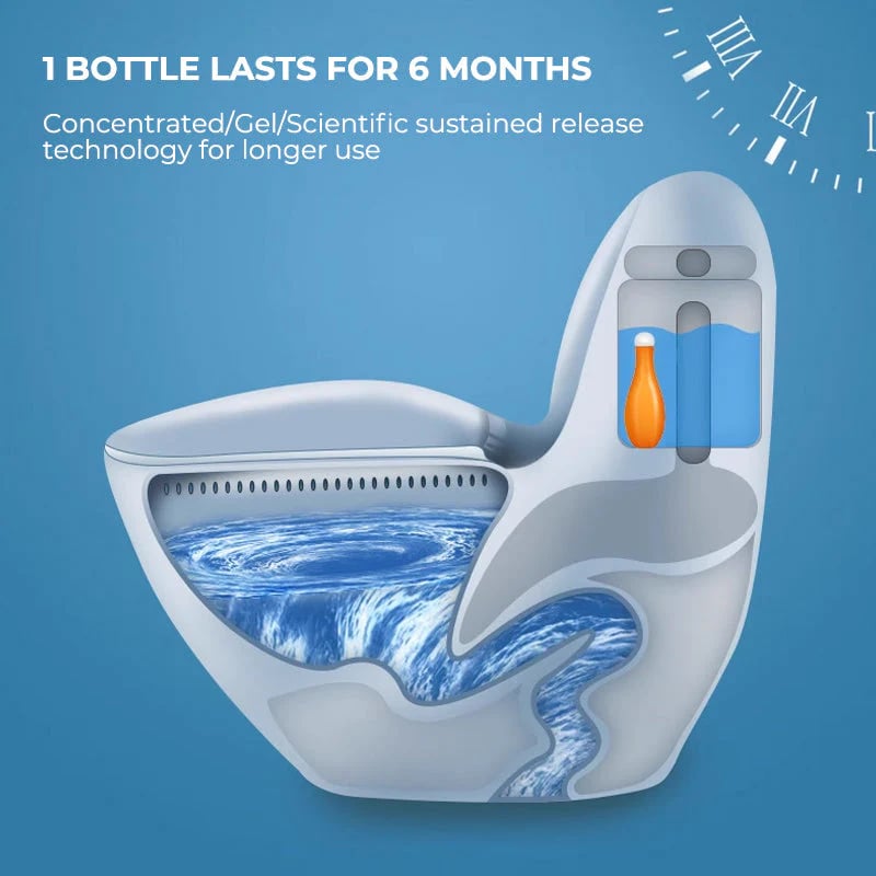 Powerful Toilet Cleaner Gel for Fresh and Hygienic Bathrooms