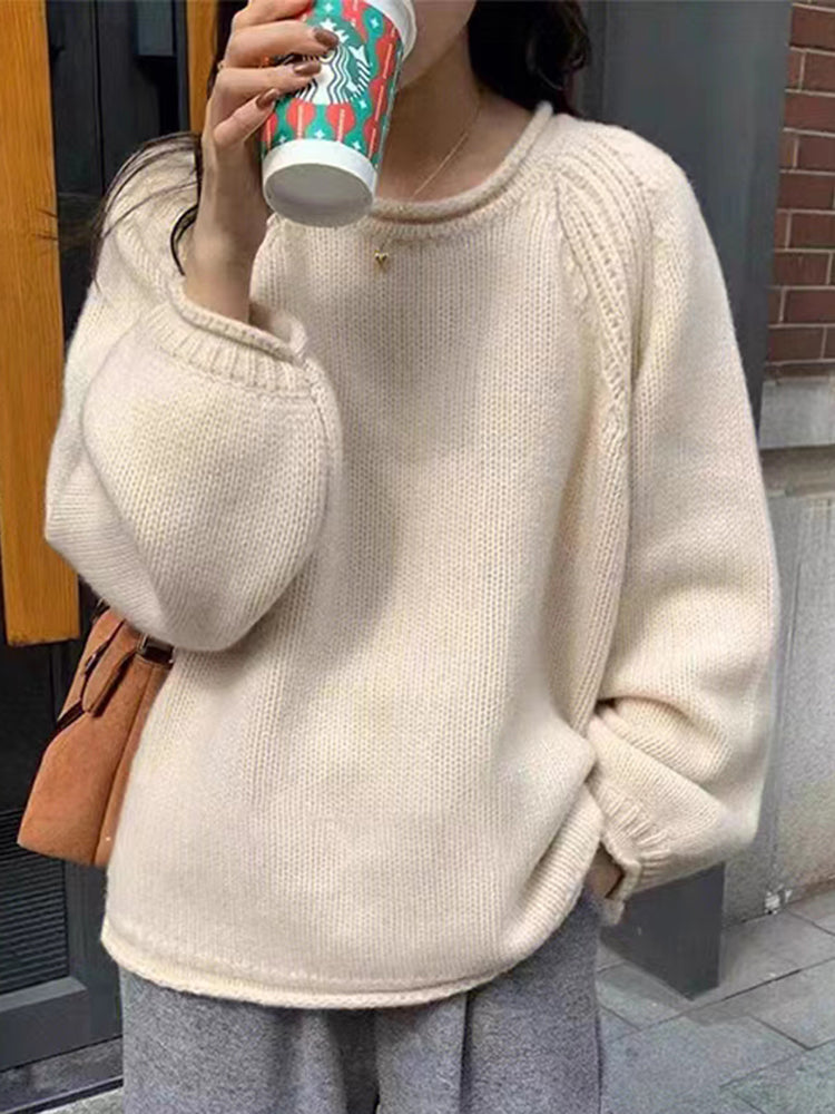 Adrianne CozyFit Loose Long Sleeve Sweater