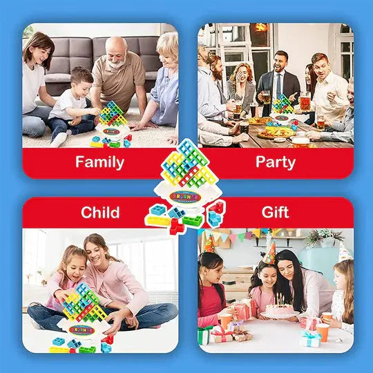 PlayNest™ - Swing Stack Balance Tower Toy
