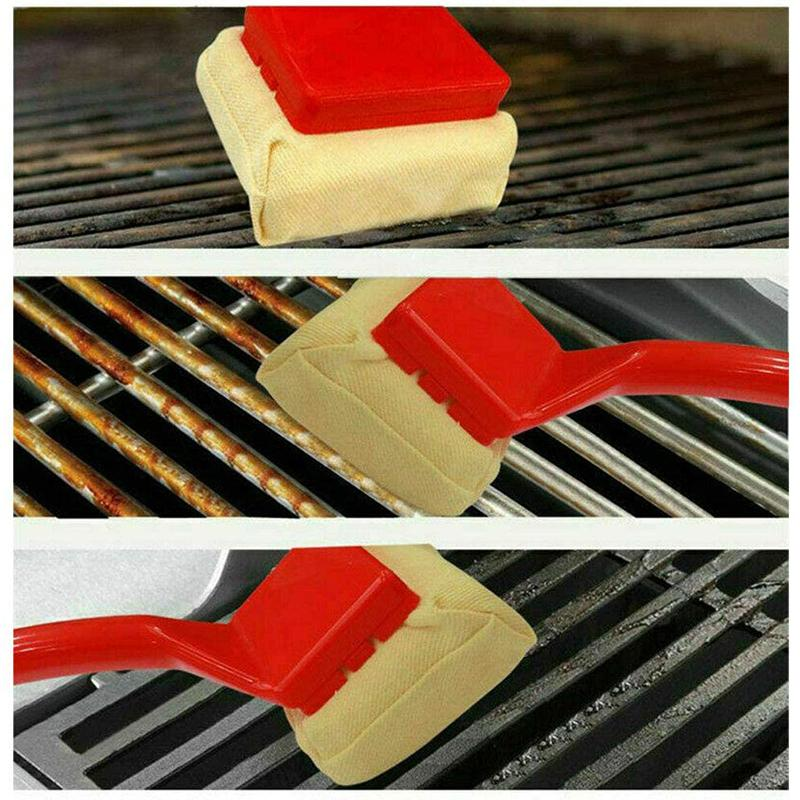 GrillGuard™ - Safe Wire-Free Grill Cleaning Brush