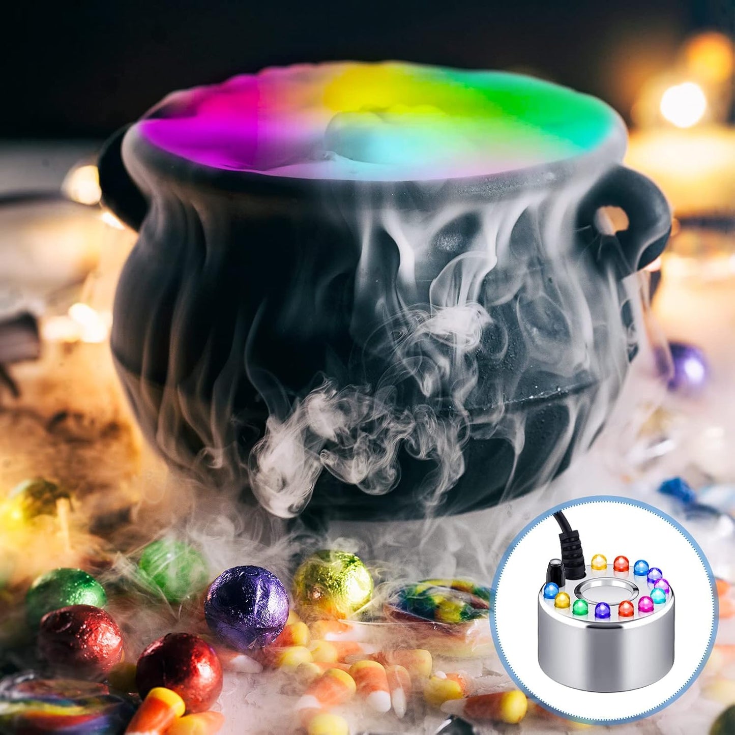 Instant Spooky Atmosphere Fog Machine for Halloween Party