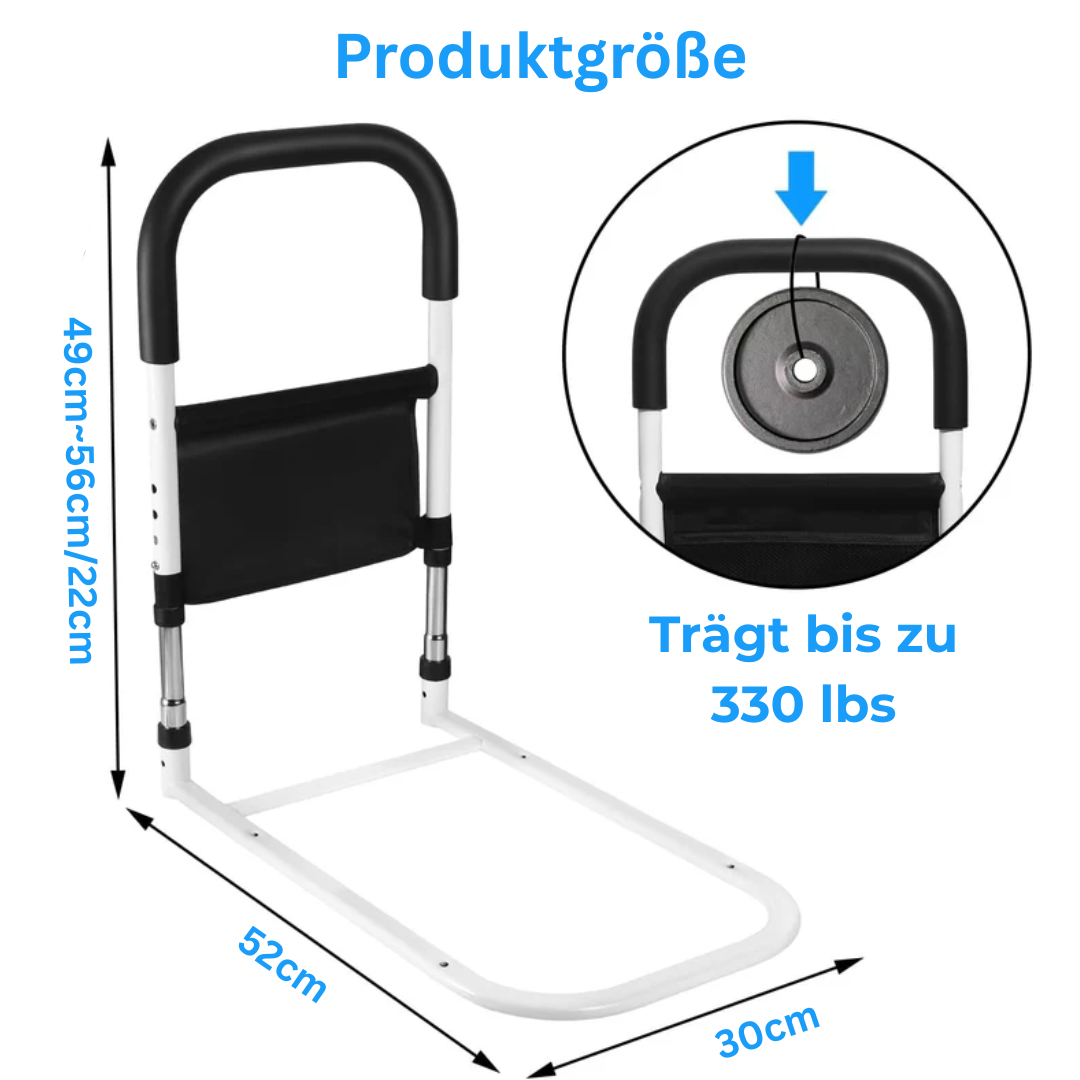 BedClip™ - Height Adjustable Bed Handle with Storage Bag