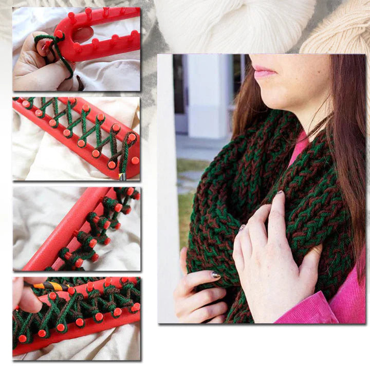 KnitMaster™ - Handy Loom for Creative Knitting Projects