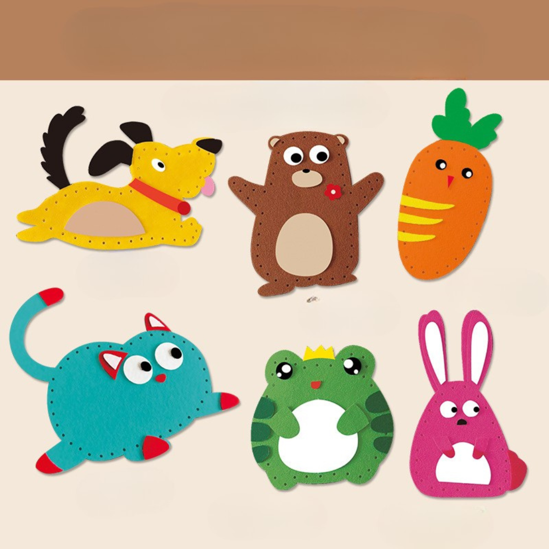 FeltFunzy - Boost Creativity and Focus with Screen-Free Crafting Kit