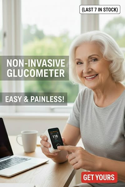 GlucoSnap™ - Painless Blood Sugar Monitor for Easy Testing