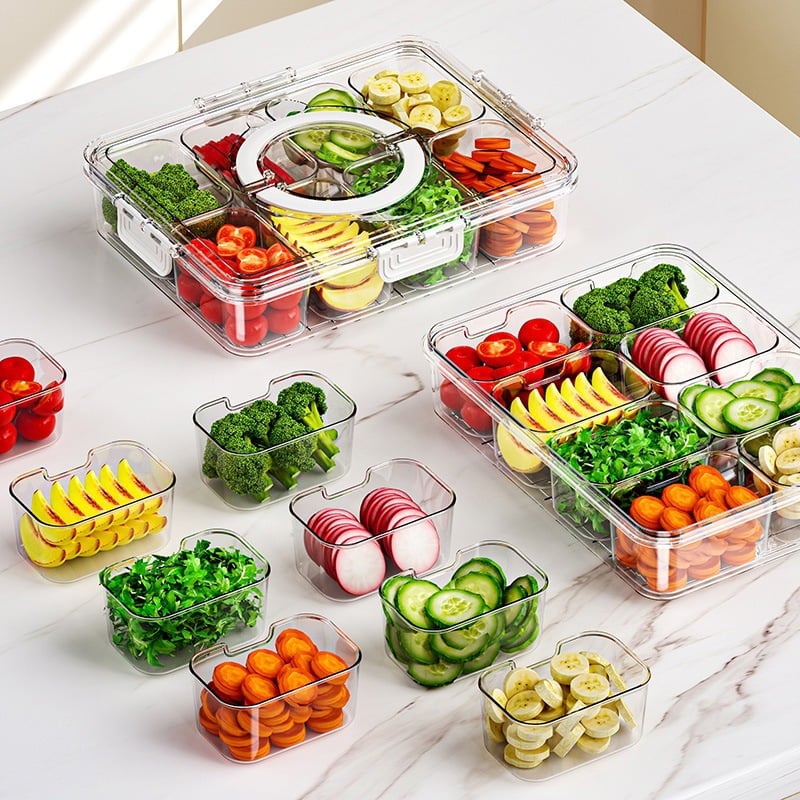 SnackEase™ - Portable Snack Box with Secure Lid