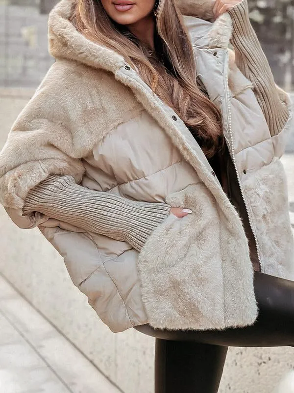 Casual Lined Hooded Jacket for Women