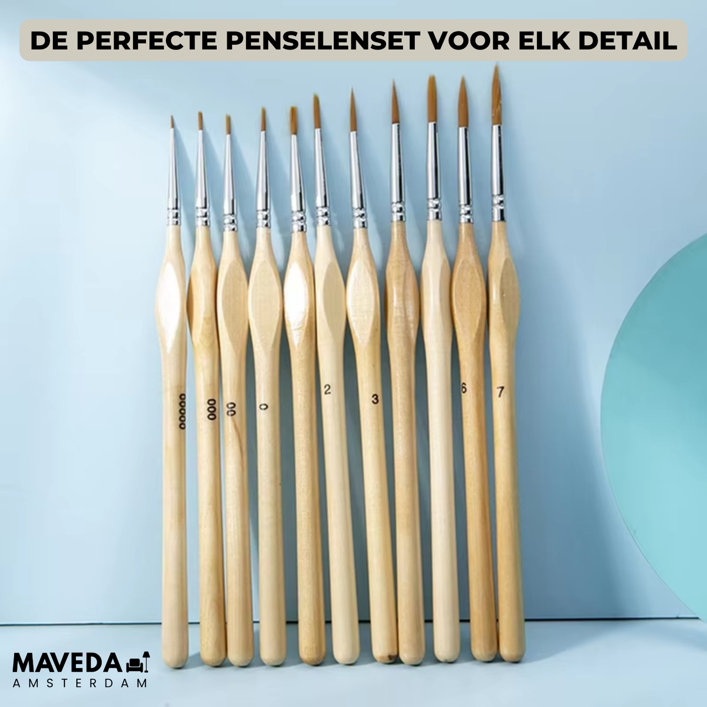 PrecisionCraft™ - Fine Detail Painting Brush Set