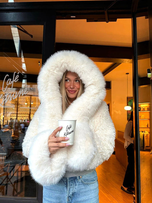 Oversized Hooded Winter Jacket for Women