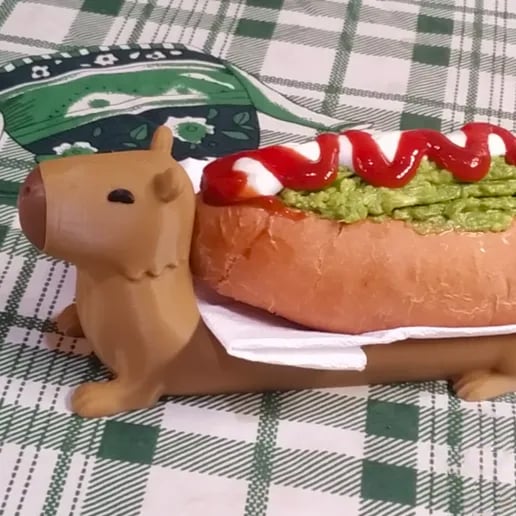 Cute Dachshund Dog Decorative Serving Tray