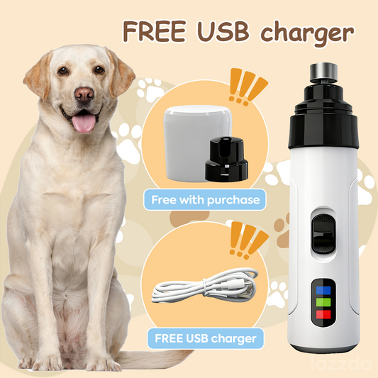 PawSoothe - Quiet Nail Trimmer for Calm, Stress-Free Pet Grooming