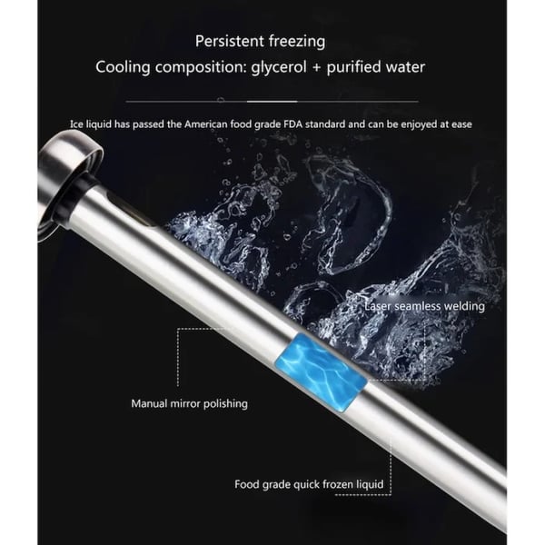 BierWand™ - Stainless Steel Beer Chiller Stick for Cool Brews