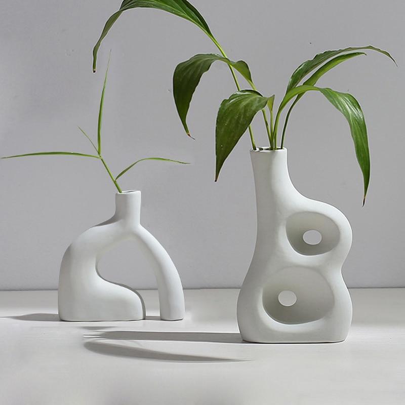 Modern Ceramic Decorative Vase Set
