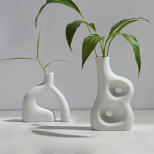Modern Ceramic Decorative Vase Set