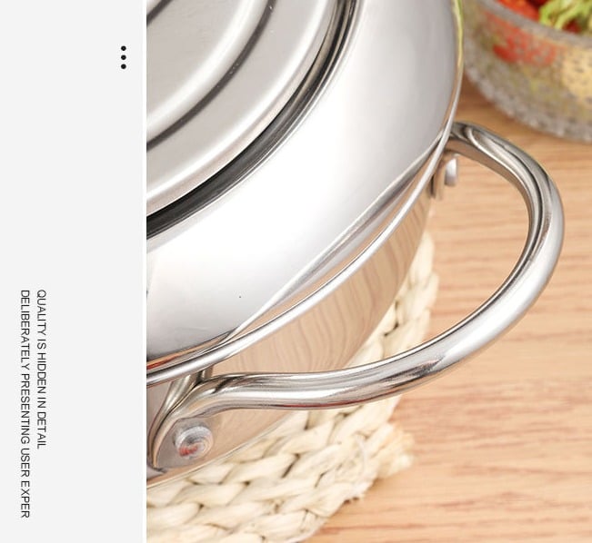 CrispEase™ - Stainless Steel Deep Fryer for Perfect Crispy Fries