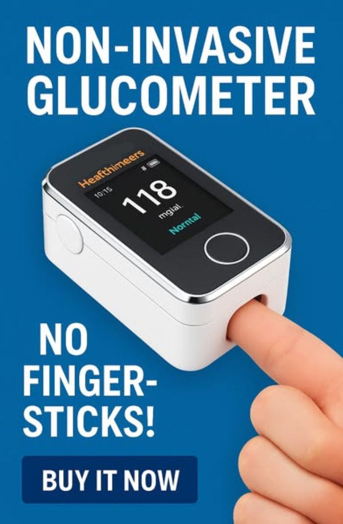 GlucoSnap™ - Painless Blood Sugar Monitor for Easy Testing