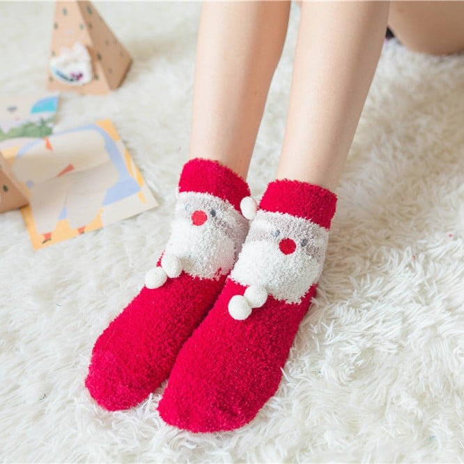 Cozy Festive Slip-On Sneakers