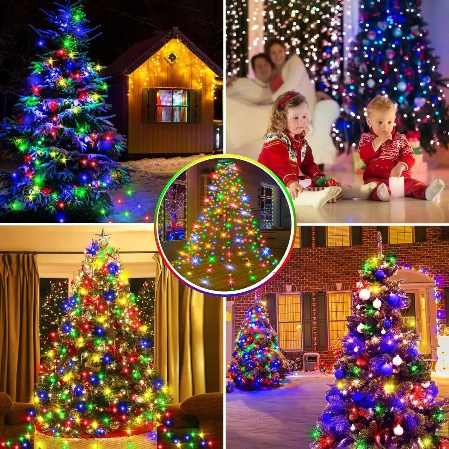 LedDeko™ - Rapid-Glow Christmas Tree for Warm Festive Ambiance