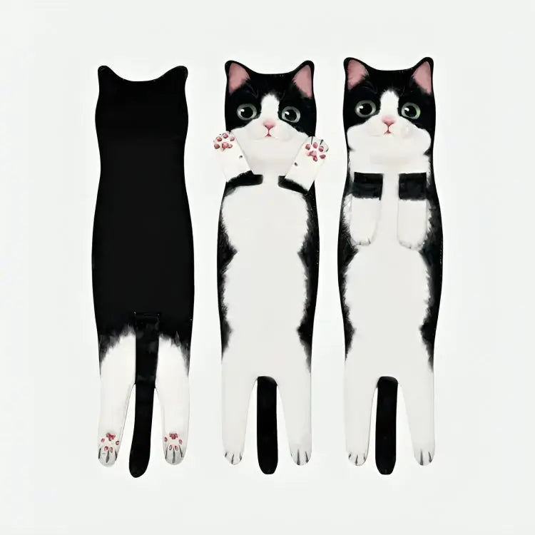 CozyNest™ - Cat Motif Soft Cotton Towel