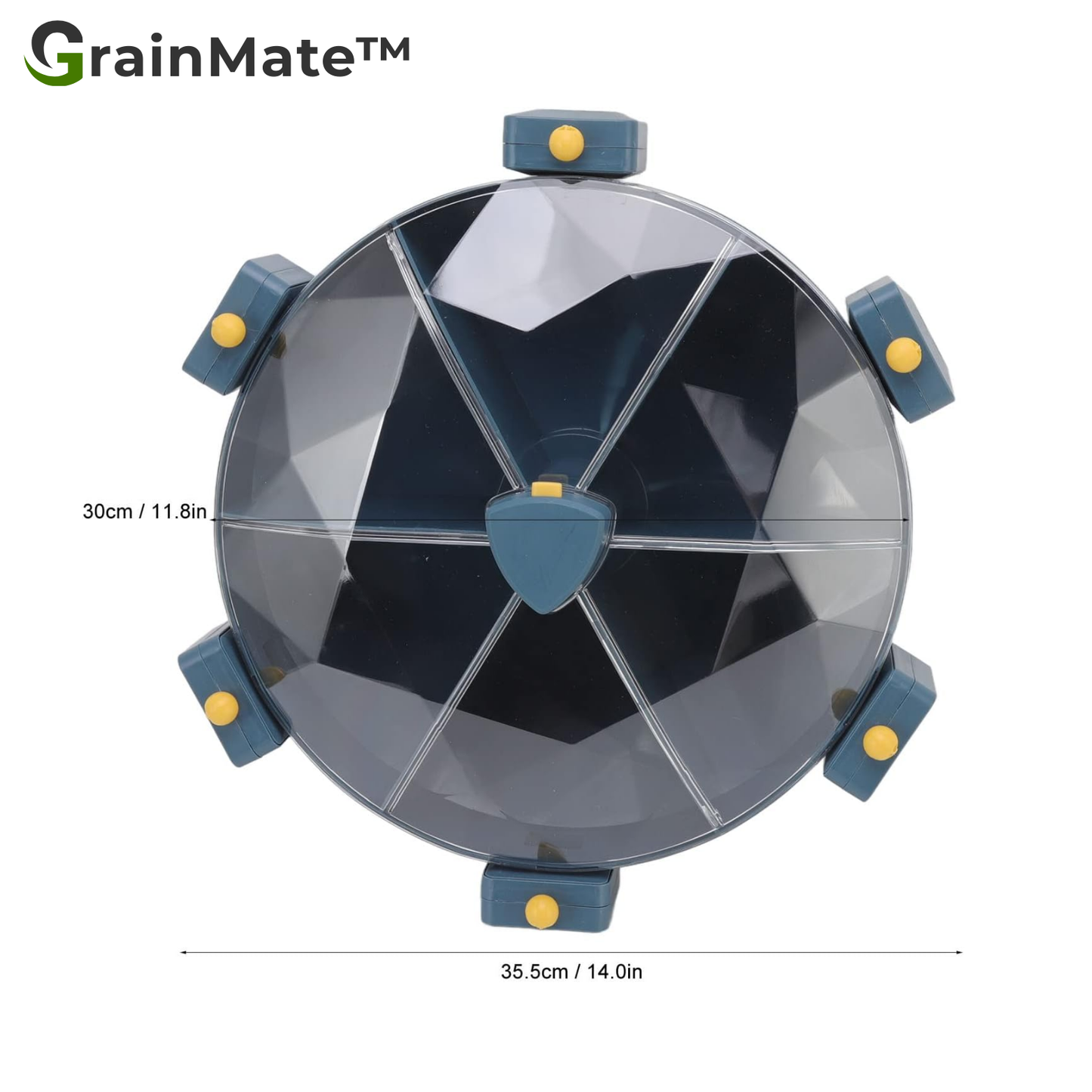 GrainMate™ - Wall-Mounted Rotary Grain Dispenser