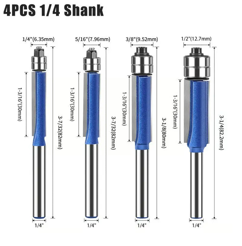 EdgeMaster™ - 4-Piece Deburring & Polishing Tool Set