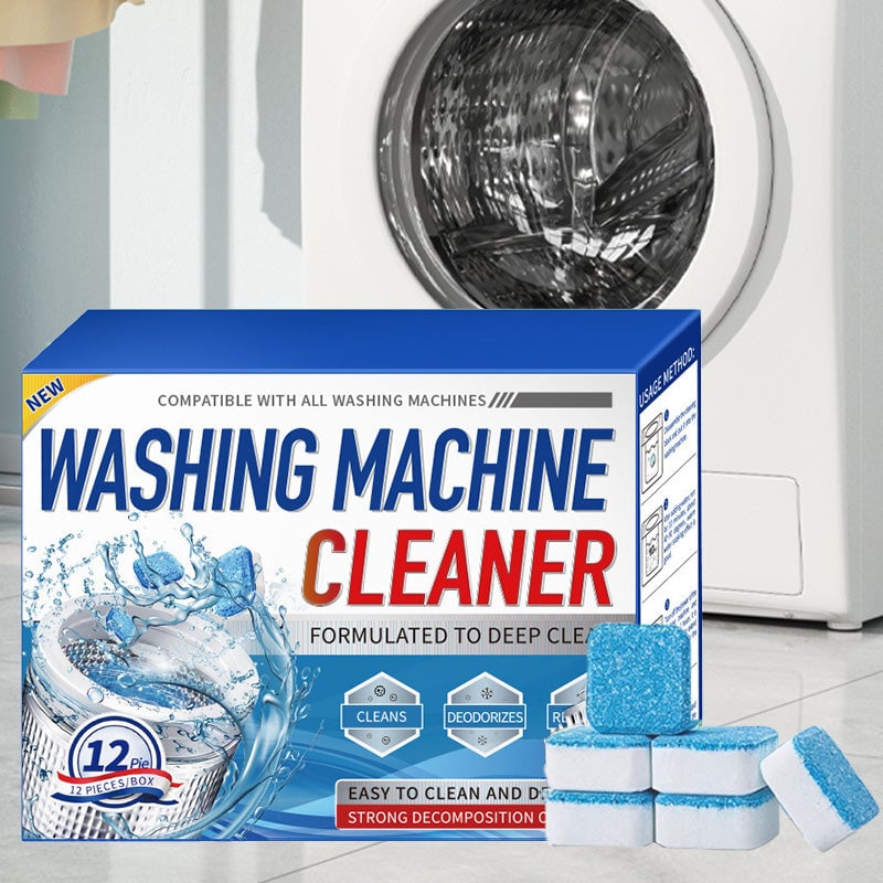 Eco-Friendly Washing Machine Cleaner Tablets