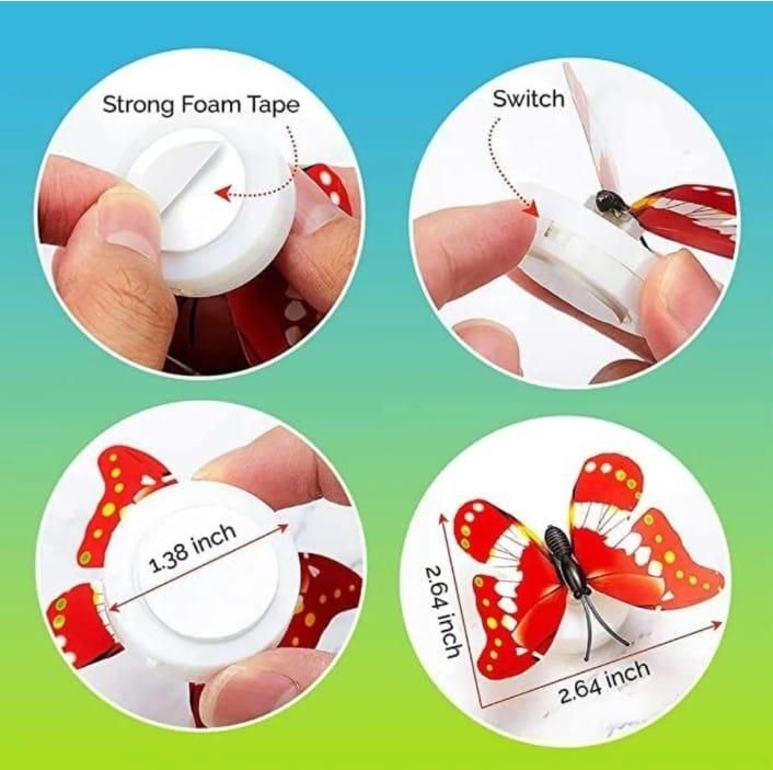 3D Butterfly LED Fairy Night Light Decor
