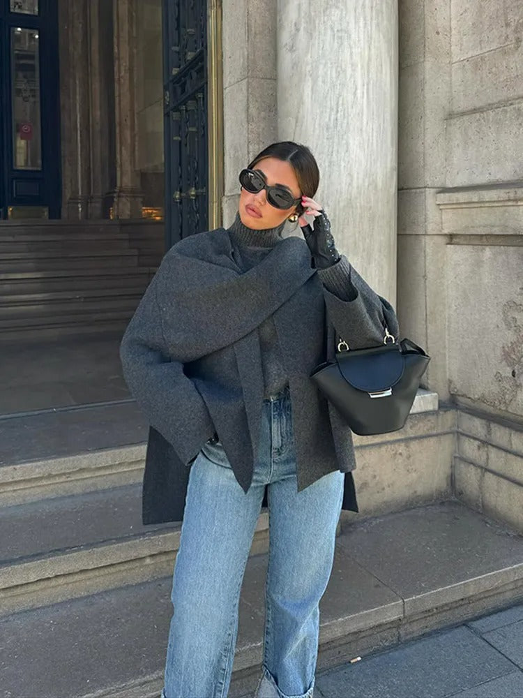 Women's Soft Layered Winter Coat