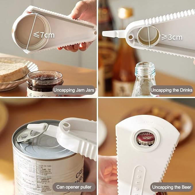FlexiTwist™ - Easy Grip Bottle Opener Tool