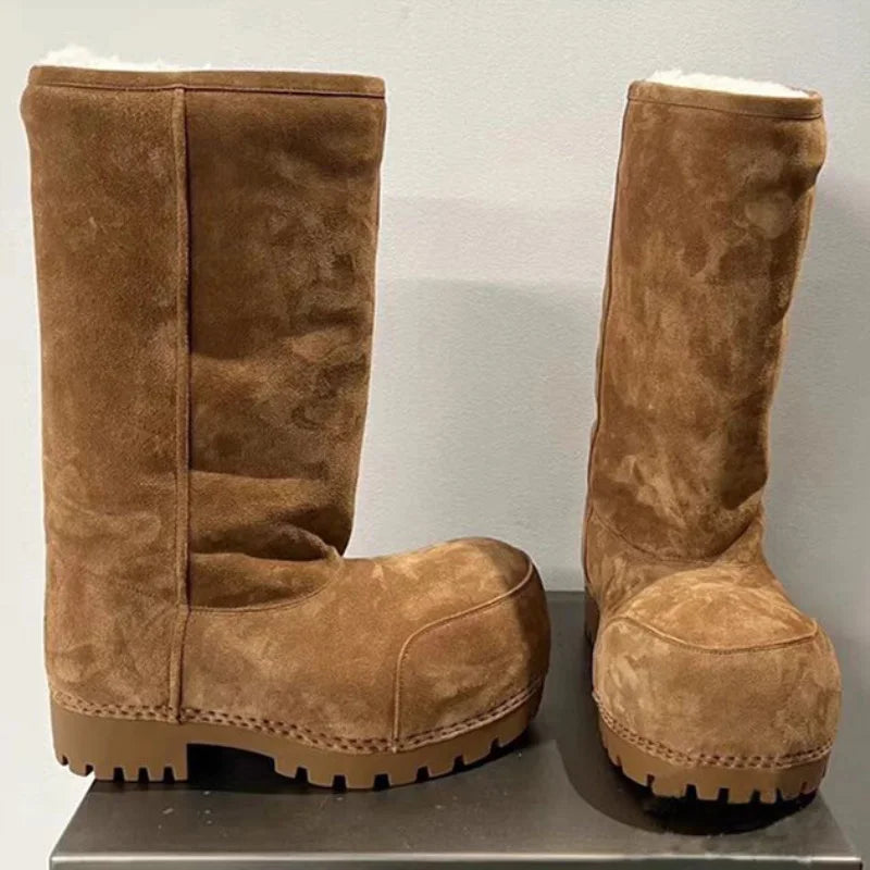 Chunky Platform Ankle Boots