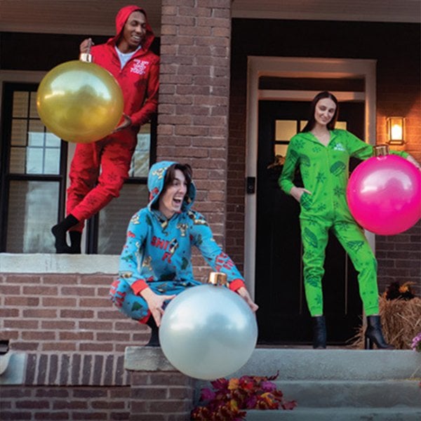 CozyNest™ - Festive Inflatable Christmas Ornament Ball