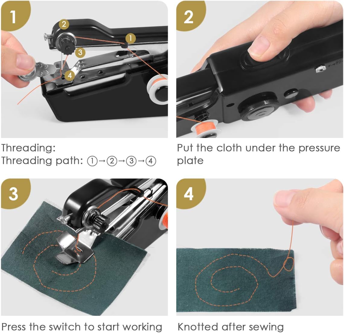 FabriSnap™ - Compact Invisible Sewing Device