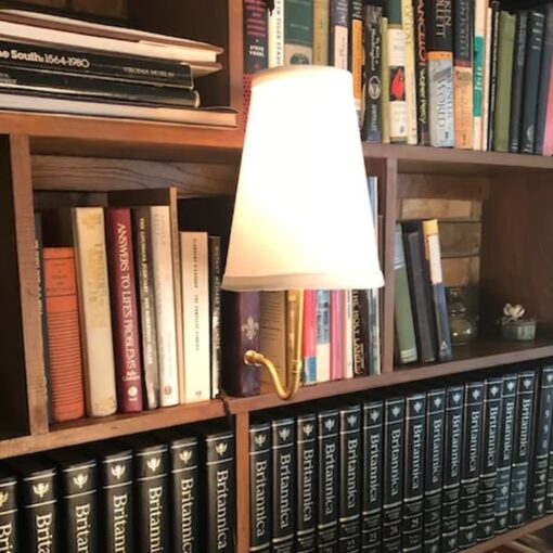 Battery-Powered Adjustable LED Reading Lamp
