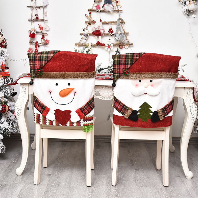 MerrySeat™ - Festive Holiday Chair Covers for Christmas Decor