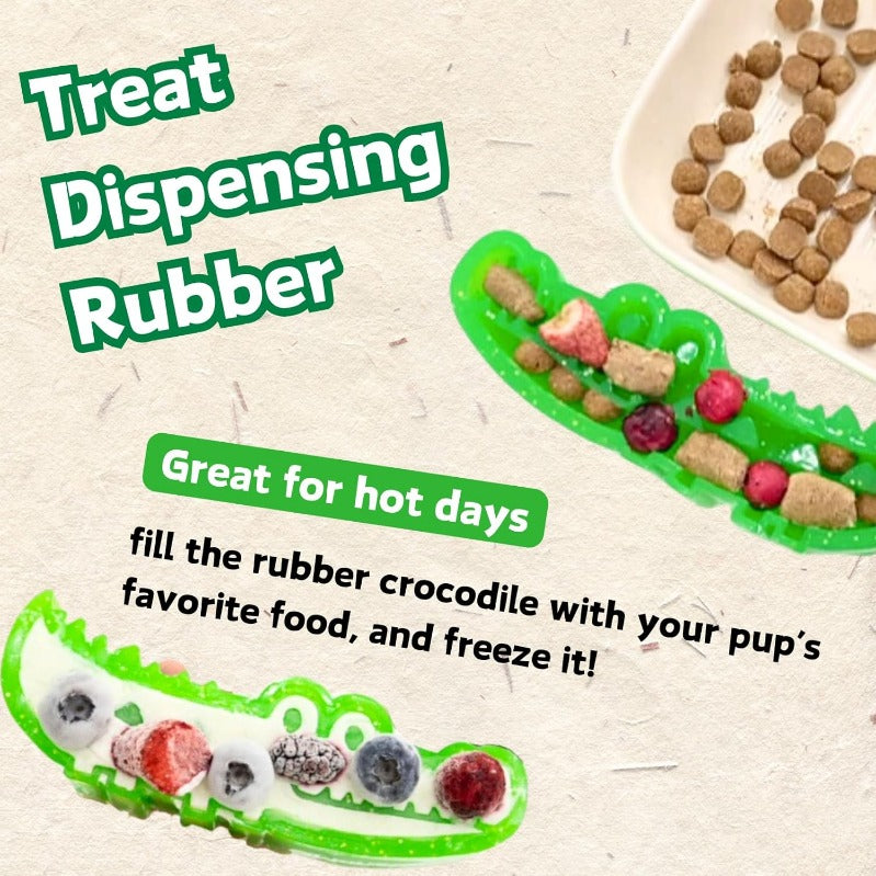 SnackSaver™ - Interactive Crocodile Dog Toy