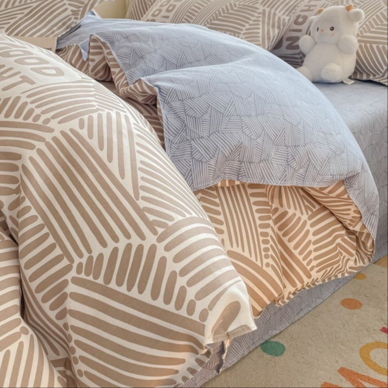 CottonNest™ - Soft Cotton Bedding Set for Mother & Baby