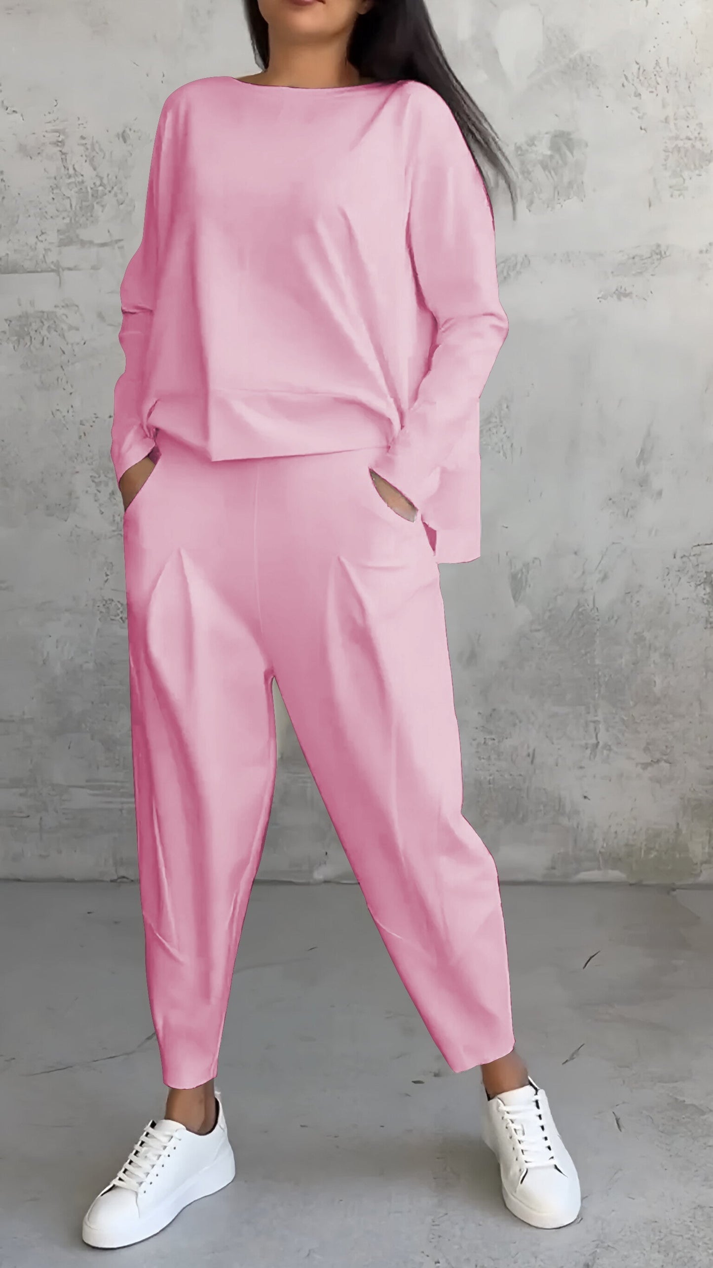 Cozy Knit Two-Piece Lounge Set