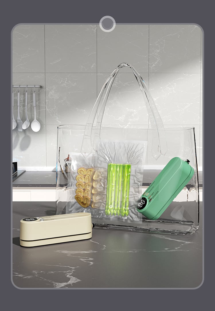 FreshSeal™ - Mini Wireless Food Vacuum Sealer for Freshness