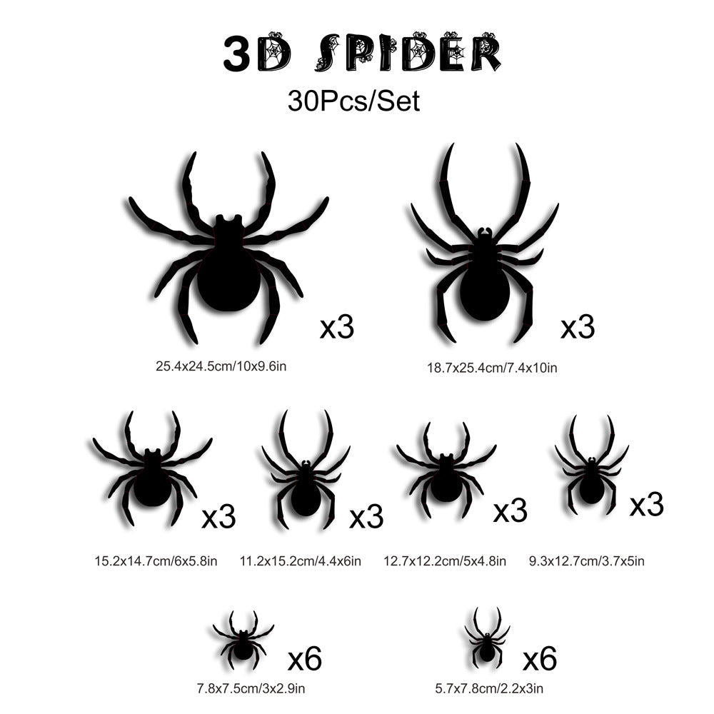 Spooky Halloween LED 3D Bat Wall Decor