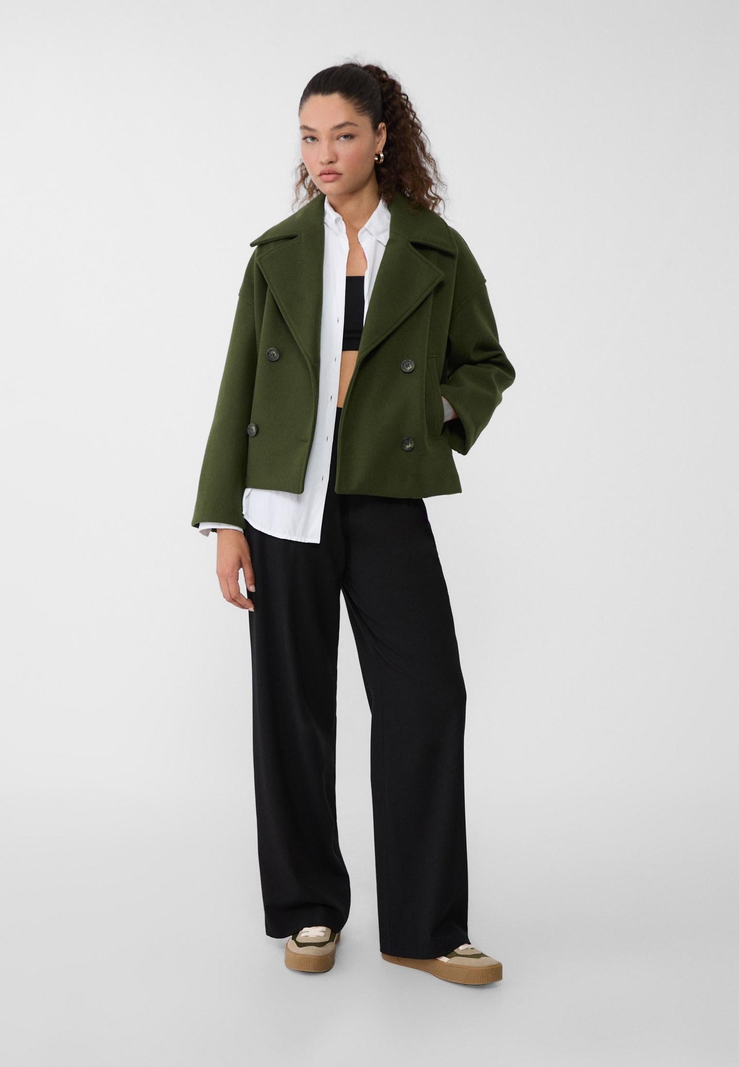 Timeless Classic Short Coat for Women