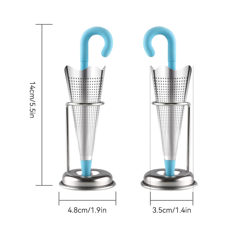 Stylish Tea Infuser with Fun Twist for Loose Leaf Tea Lovers