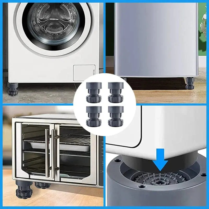 VibeGuard™ - Adjustable Anti-Vibration Washing Machine Pads