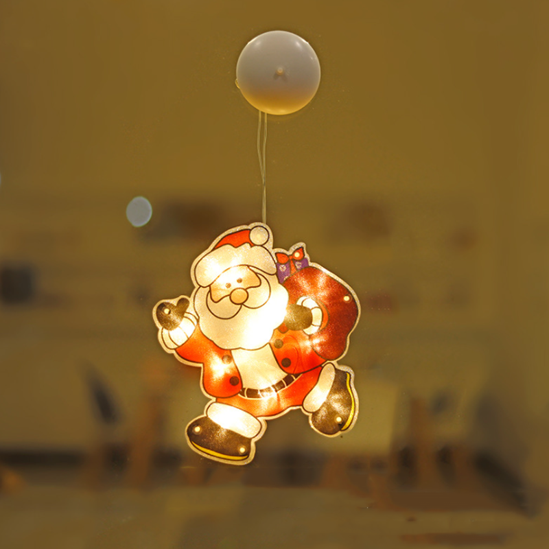 1+1 FREE | Festive Christmas Window Hanging Lights for Holiday Decor