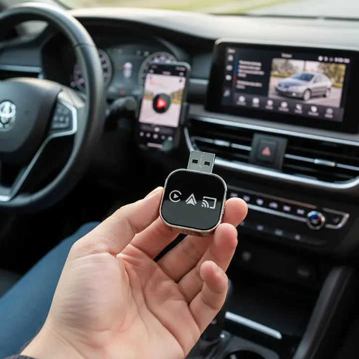 DriveSync™ - Wireless CarPlay Adapter for Hands-Free Driving
