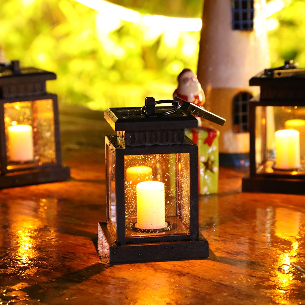 LumiGlow™ Classic Outdoor Solar Lantern