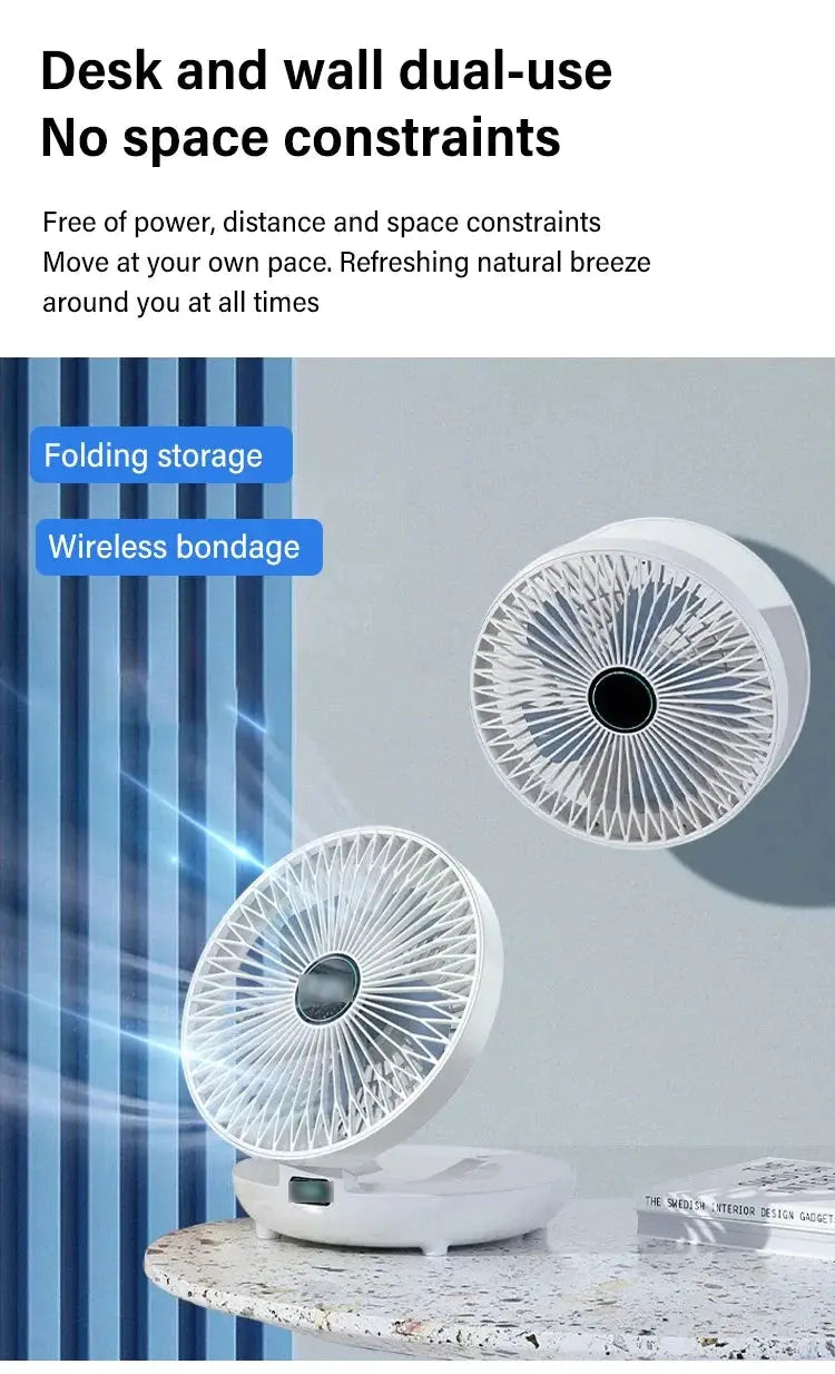 BreezeFlex - Instant Cool Air Anywhere with Quiet, Portable Comfort