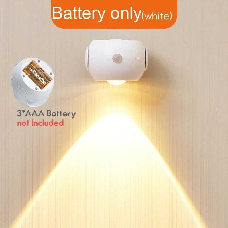 LumaGlow™ - LED Rechargeable Indoor Wall Sconce