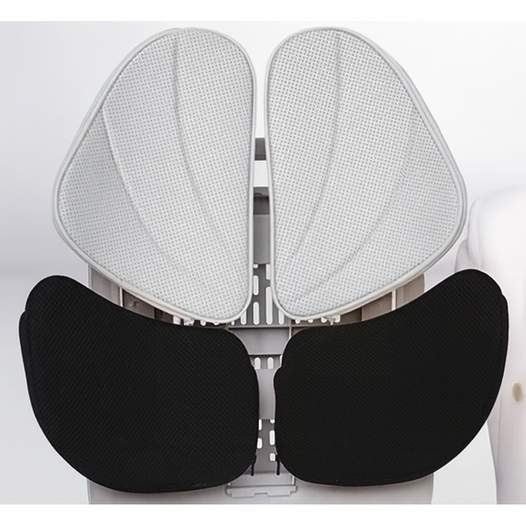 Adjustable Ergonomic Memory Foam Mesh Seat Cushion for Waist Support